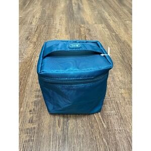 Lug Box Top Storage Container Ocean Blue Travel Organizer Makeup Bag NEW